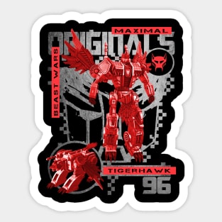 Originals BW - Tigerhawk Sticker